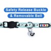 Pawtitas Glow In The Dark Adjustable Cat Collar - 4 of 4