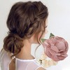 Unique Bargains Fashion Floral Scrunchies 1 Pc - 2 of 4