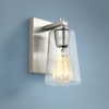 Generation Lighting Mercer 9" High Satin Nickel Wall Sconce - 2 of 3