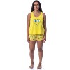 Nickelodeon SpongeBob SquarePants Womens' Faces Tank Pajama Short Set Yellow - 2 of 4