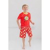 DC Comics Justice League Batman Toddler Boys Rash Guard and Swim Trunks Outfit Set - 2 of 4