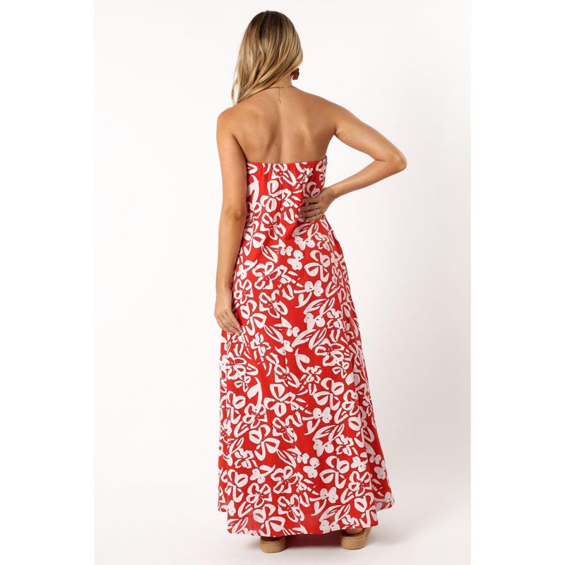Petal and Pup Womens Soph Strapless Maxi Dress, 5 of 7