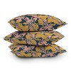 16"x16" Oris Eddu Magnolia Bloom Square Throw Pillow Green - Deny Designs - 4 of 4