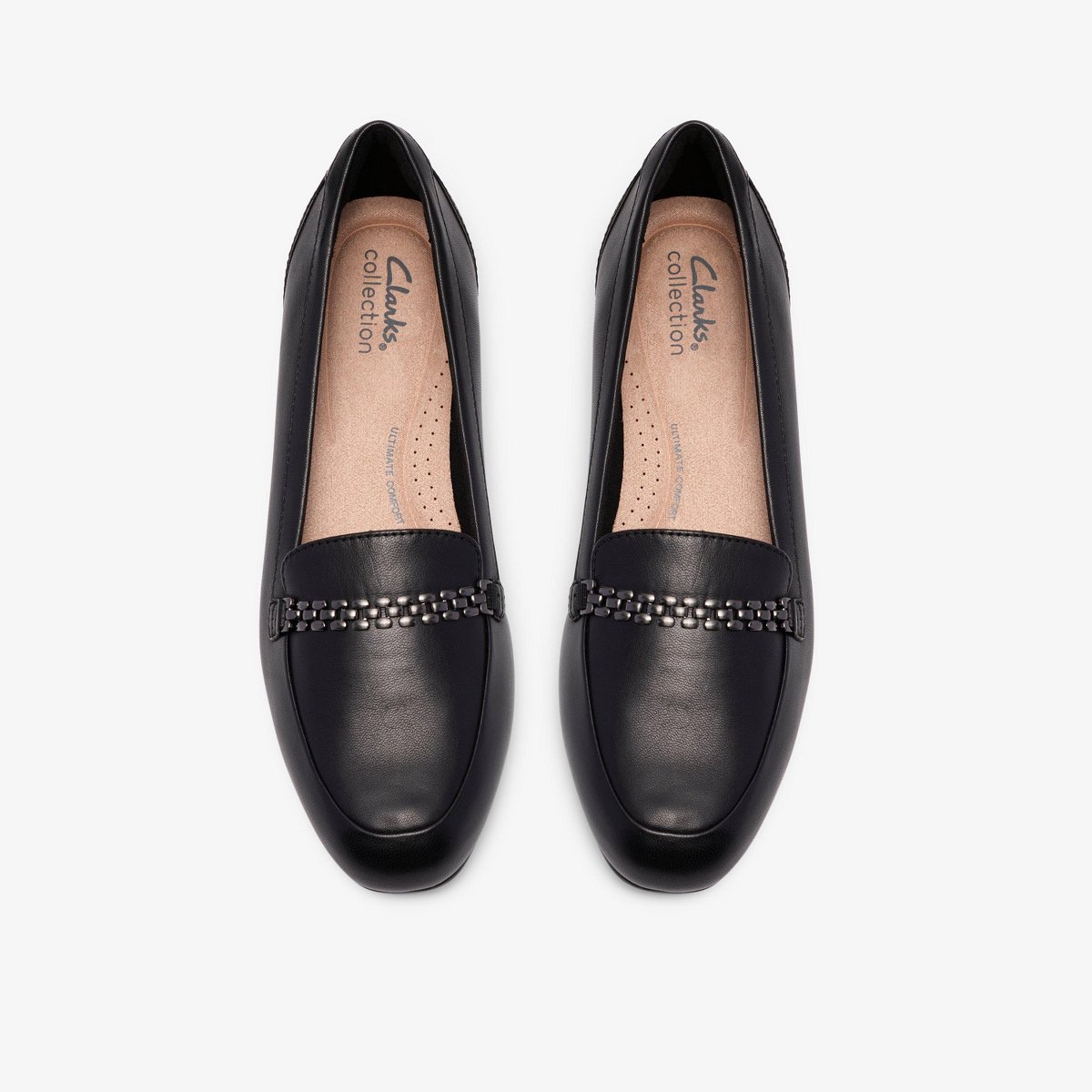 Обувь Clarks Womens Juliet Mia Black Leather Shoes 11 Narrow — фото 6