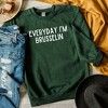 Simply Sage Market Women's Graphic Sweatshirt Everyday I'm Brusselin - 2 of 2
