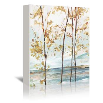 Americanflat Botanical Sage Tree Forest I By Pi Creative Art Wrapped Canvas