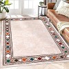 Regional carpet,geometric boundary carpet,modern minimalist office carpet in living room,bedroom - 3 of 4