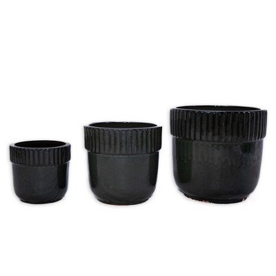 KTMBDW Plant Pots, Ceramic Planters with Drainage Holes, Flower Pots,Nursery Planting Pot for Indoor Out Door Plants
