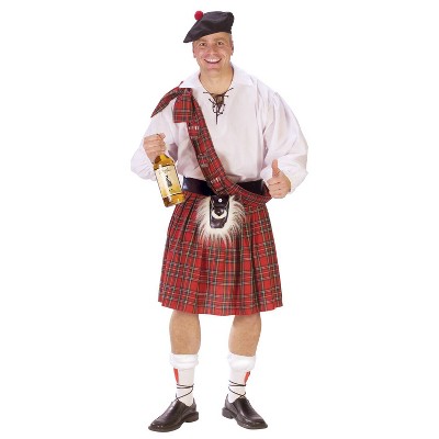 Adult Big Shot Scot Halloween Costume XXL