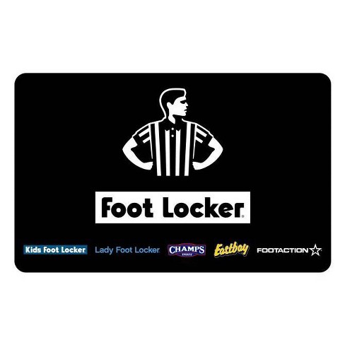 25 Foot Locker Gift Card mail Delivery Target