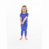 Sleep On It Girls 2-Piece Super Soft Jersey Snug-Fit Pajama Set - 2 of 4