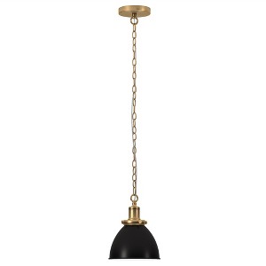 Hudson and Canal Wide Pendant with Metal Shade - 1 of 4