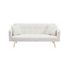 71.7" Teddy 3-Seater Sofa Bed with Coffee Table & Adjustable Armrests - 2 of 4
