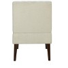 NicBex Plush Armless Accent Chair,Upholstered Living Room Chairs with Supportive Backrest and Wood Legs,Accent Chairs for Living Room - 3 of 4