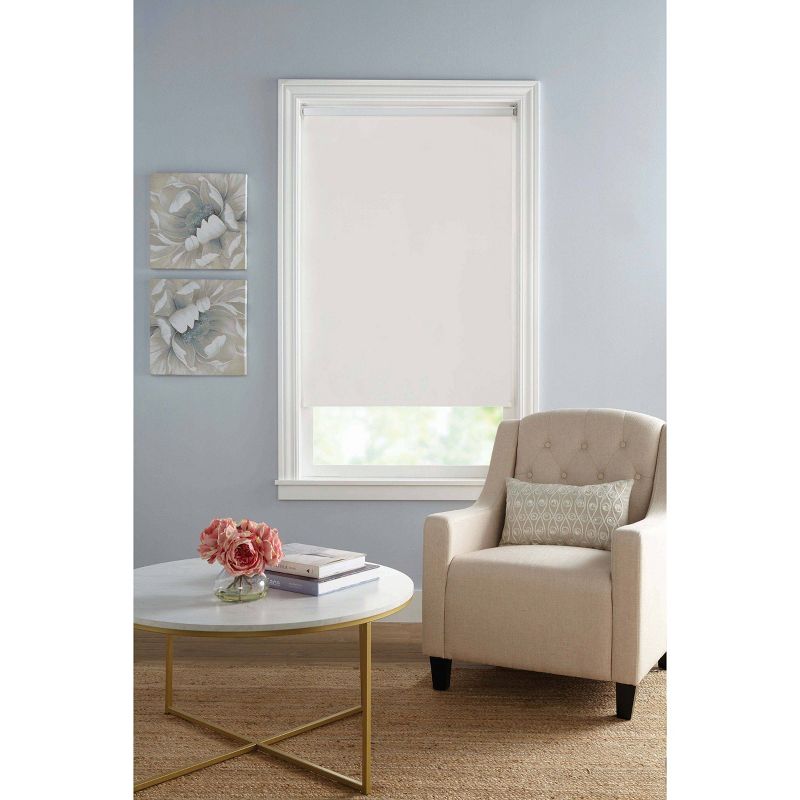 1pc Blackout Slow Release Roller Shade - Lumi Home Furnishings, 1 of 9