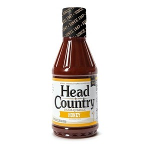 Head Country Honey Bar-B-Q Sauce, 20 oz, Pack of 2 - 1 of 4