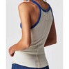Women's Ribbed Scoop‑Neck Tank ，Casual Slim Fit, Sleeveless Leisure Style Cherie Code - 4 of 4