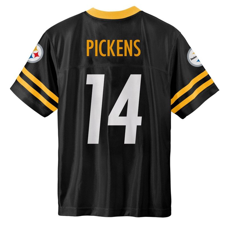 NFL Pittsburgh Steelers Boys' Short Sleeve Pickens Jersey, 3 of 4