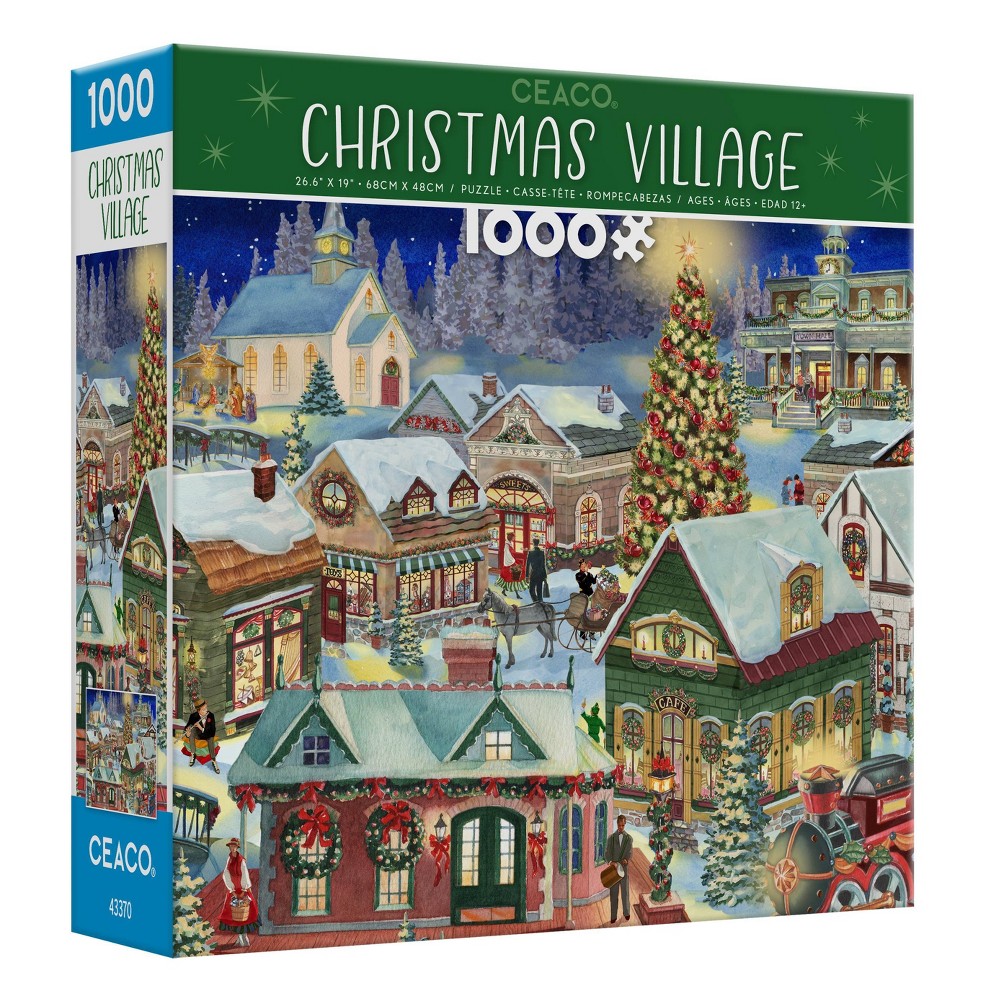 UPC 021081333160 product image for Ceaco Christmas Village Jigsaw Puzzle - 1000pc | upcitemdb.com