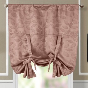 Egyptian Linens Virginia Tie Up Window Curtain Shade Rod Pocket (37" W X 63" L) - 1 of 1