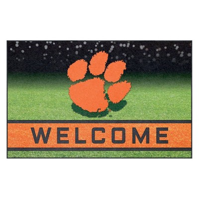 NCAA Clemson Tigers Crumb Rubber Door Mat 18"x30"