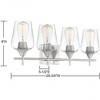 Savoy House Octave 4 - Light Vanity in  Satin Nickel - 3 of 3