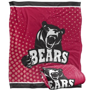 Lenoir Rhyne University Logo Dots Silky Touch Blanket White 50x60 - 1 of 4