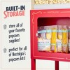 Nostalgia NKPCONCRT10RD Vintage New 10-Ounce Professional Popcorn & Concession Cart - 59 Inches Tall - 4 of 4