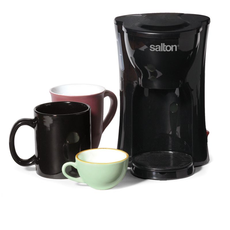 Salton Space Saving 8oz Coffeemaker - Black, 2 of 6