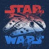 Men's Star Wars Patriotic Vintage Millennium Falcon T-Shirt - 2 of 4