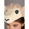 HalloweenCostumes.com    Child Plush Sheep Headband, Black/Brown - 4 of 4