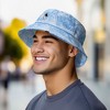 Dalix Astronaut Tie Dye Bucket Hat Cotton Embroidery Casual Outdoor Style Mens - 4 of 4