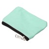 Unique Bargains Canvas Portable Change Coin Purse Pouch with Zipper 3 Pcs - 4 of 4