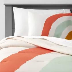 Placed Rainbow Print Comforter Set - Pillowfort™