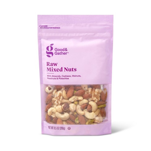 Salted Mixed Nuts, 9 oz Resealable Tin