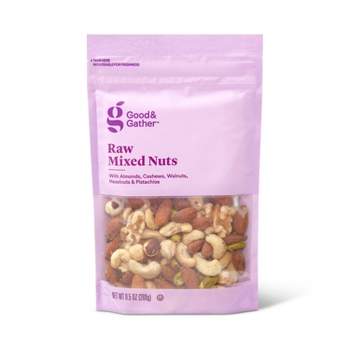Unsalted Raw Mixed Nuts - 9.5oz - Good & Gather™