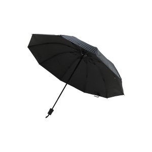 Unique Bargains Outdoor Umbrella 10-rib Striped Sun Protection Impact Cloth Vinyl 42.52"x29.13" 1 Pcs - 1 of 4