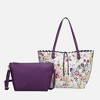 MKF Collection Danielle Reversible Shopper Tote Floral Bag, Crossbody Pouch Handbag Purse by Mia K - 2 of 4