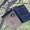 Nature's Way 8" Cedar Hanging Wren Bird House Natural Wood: Insect-Resistant, Easy Clean-Out, Air Vents - 3 of 4