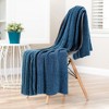 Chanasya Knit Chenille Throw Blanket - Lightweight Decorative Throw Blanket - image 4 of 4