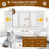 DoCred Cat Door for Window,Fits 23"-34"/ 35"-46" Width Windows, Aluminum Frame Windows Cat Door Insert, Quick Install Pet Doors for Cats & Small Dogs - 2 of 4