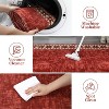 Runner for Hallway Washable Kitchen Rug Non Slip Vintage Farmhouse Soft Grey Low Pile for Living Room Bedroom Decor Nursery - 4 of 4