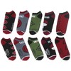 Naruto Shippuden Adult Akatsuki Clan Names Anime No Show Mix And Match Ankle Socks - 2 of 3