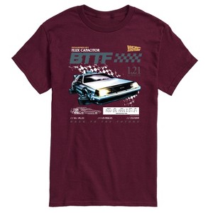 Men's - Back to the Future - Speedway Short Sleeve Graphic T-Shirt - 1 of 4