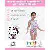 Hello Kitty Rainbow Girls UPF 50+ One Piece Bathing Suit Little Kid to Big - image 4 of 4