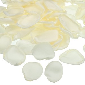 Unique Bargains Wedding Decor Romantic Night Aisle Silk Artificial Rose Petals 100 Pcs - 1 of 4