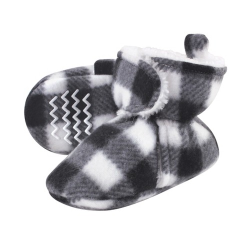 Plaid baby outlet booties