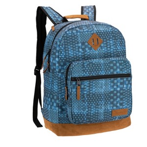 Wrangler Yellowstone 18.5" Backpack for Womens Mens Kids, Classic Logo Water Resistant Casual Daypack for Travel with Padded Laptop Notebook Sleeve - 1 of 4