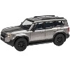 2024 Toyota Land Cruiser 250 Prado Meteor Shower Silver Metallic 1/64 Diecast Model Car by Paragon - 2 of 4