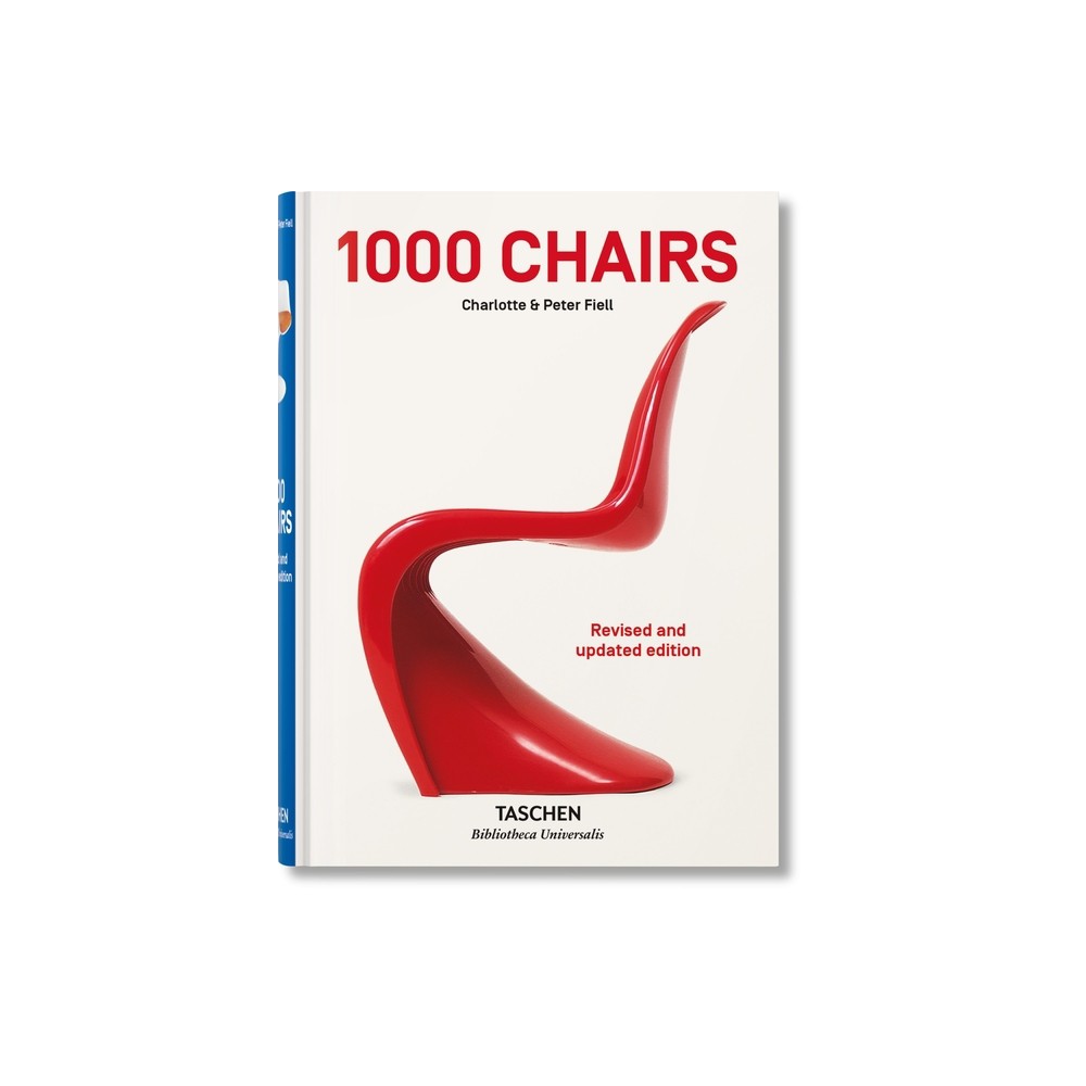 1000 Chairs. Revised and Updated Edition - (Bibliotheca Universalis) by Fiell & Taschen (Hardcover)